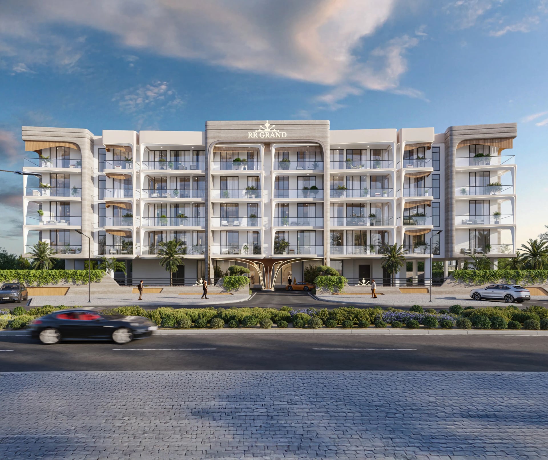 RR Grand by Red Rose Properties, Dubai South. Render supplied by developer.