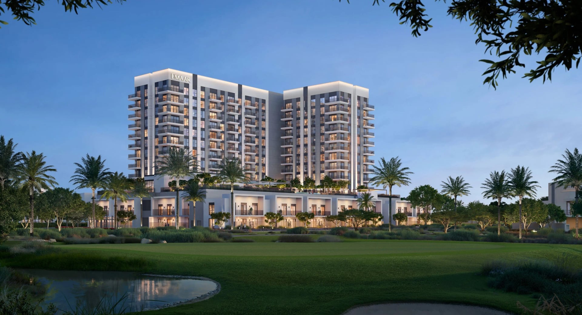Golf Fields by Emaar in Emaar South, render supplied by developer