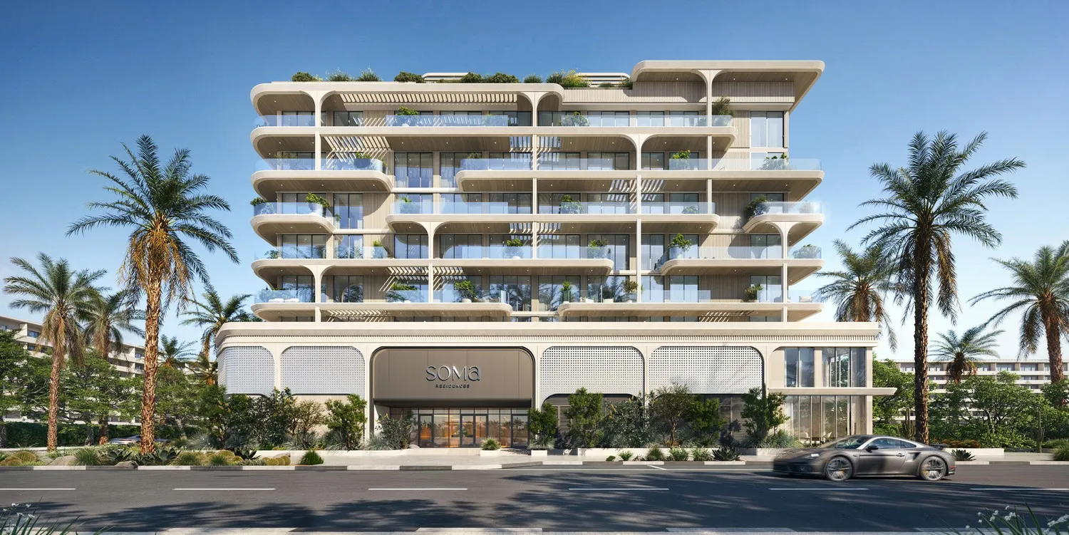 Soma Residences by Origami Developer, Dubai Islands. Render supplied by developer.