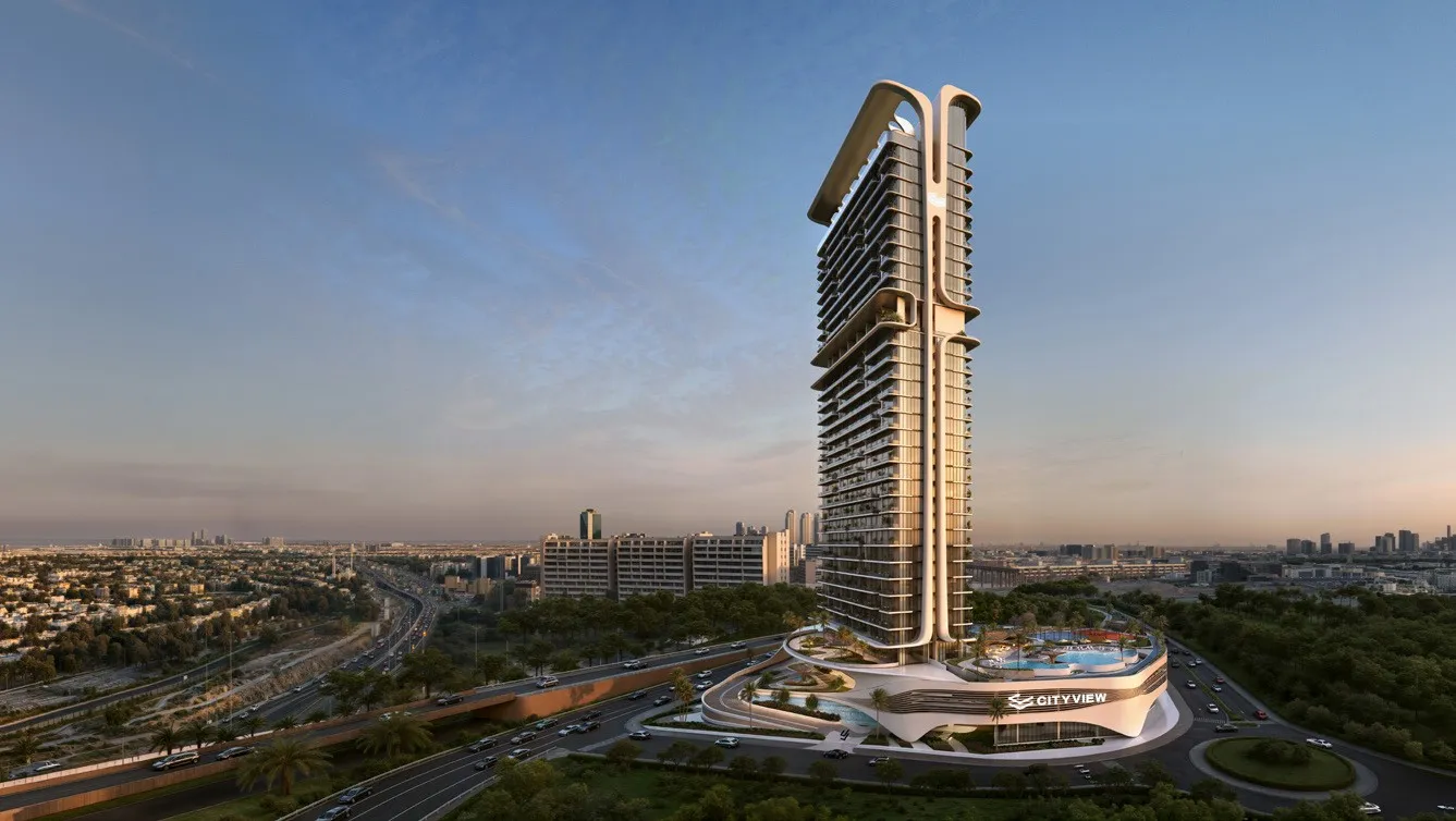 Mövenpick Residences Dubai Motor City Phase 1 by CITYVIEW Developments, Dubai Motor City. Render supplied by developer.