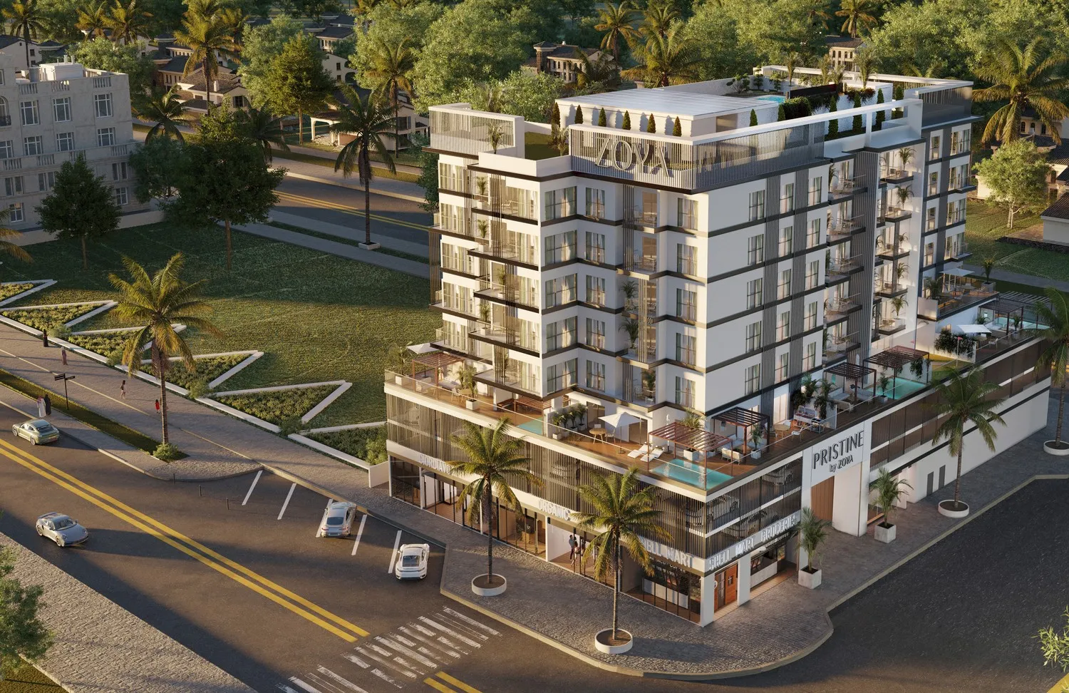 Pristine By Zoya by Zoya Developments in Al Furjan, render supplied by developer