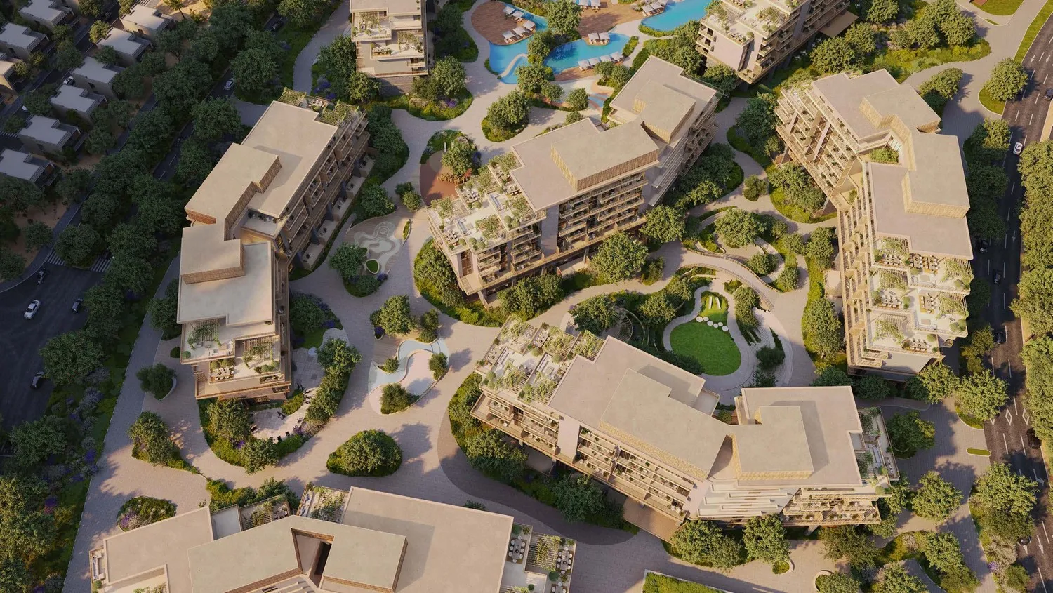 Arancia Yards 2 by Beyond, City Of Arabia. Render supplied by developer.