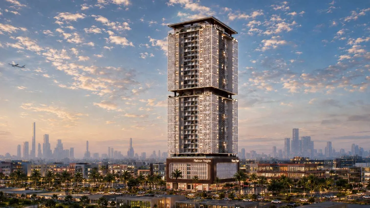 Platinum Heights by Team Arcon, Al Amerah. Render supplied by developer.