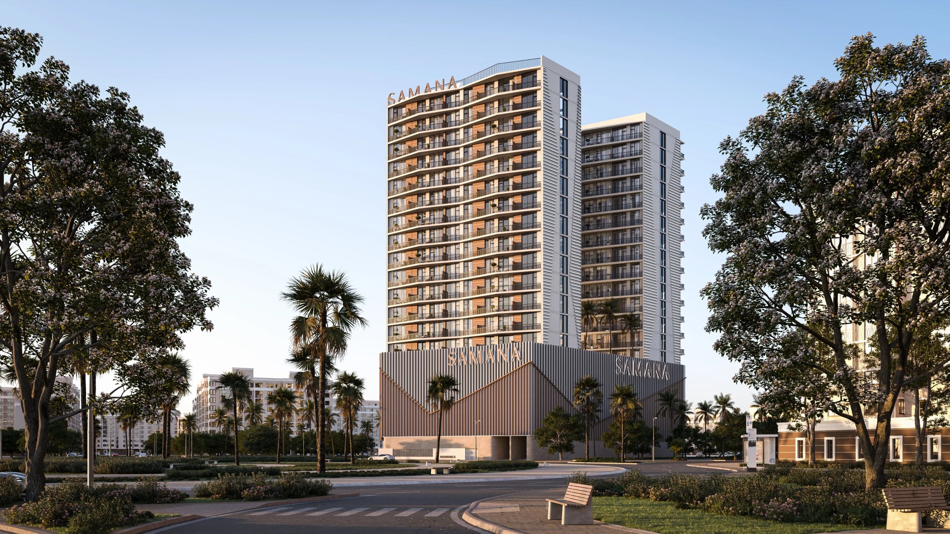 Samana Greenfield 2 by Samana, warsan 4. Render supplied by developer.