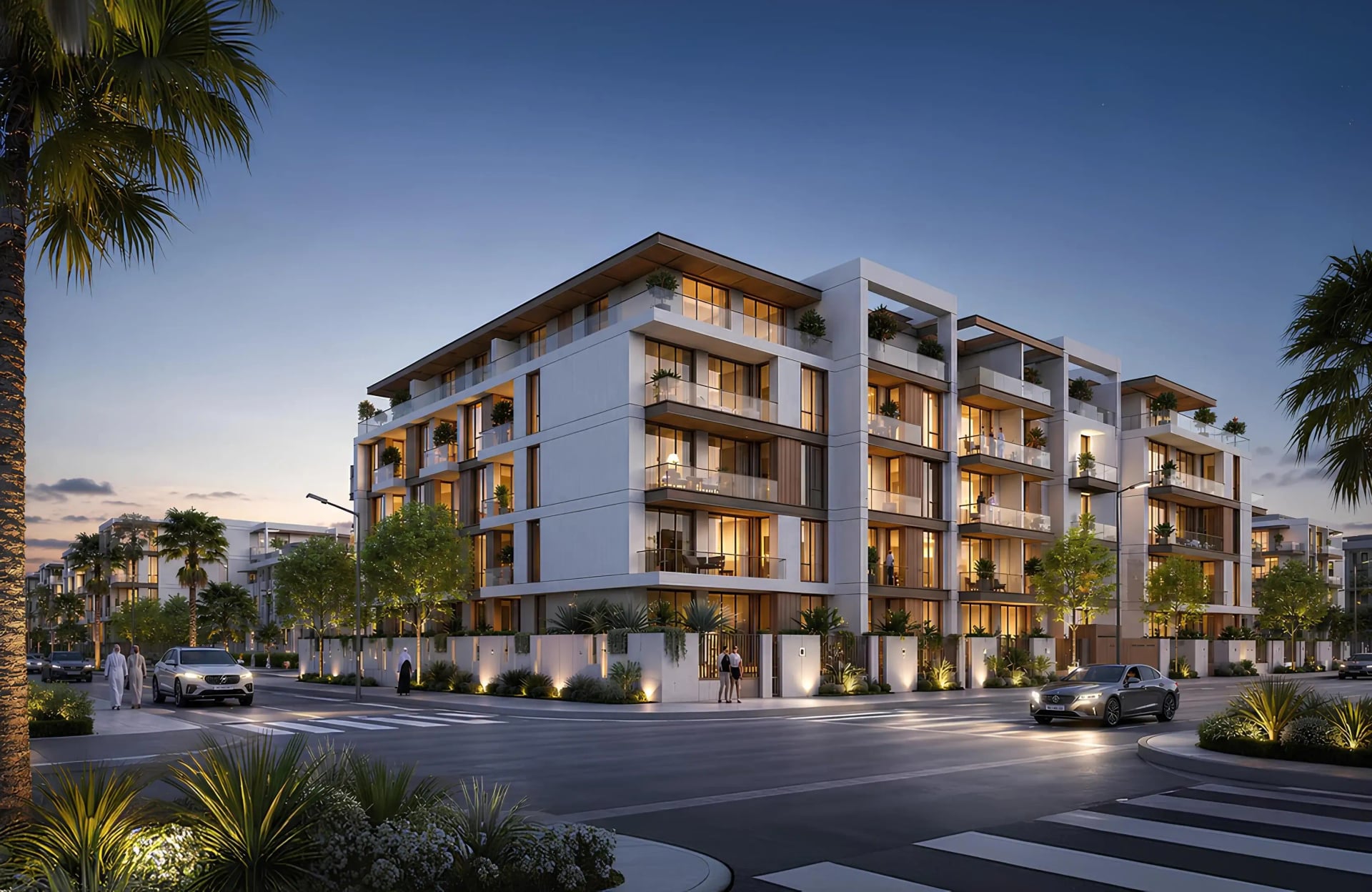 Delvara Residence by Cavara Development, JVC (Jumeirah Village Circle). Render supplied by developer.