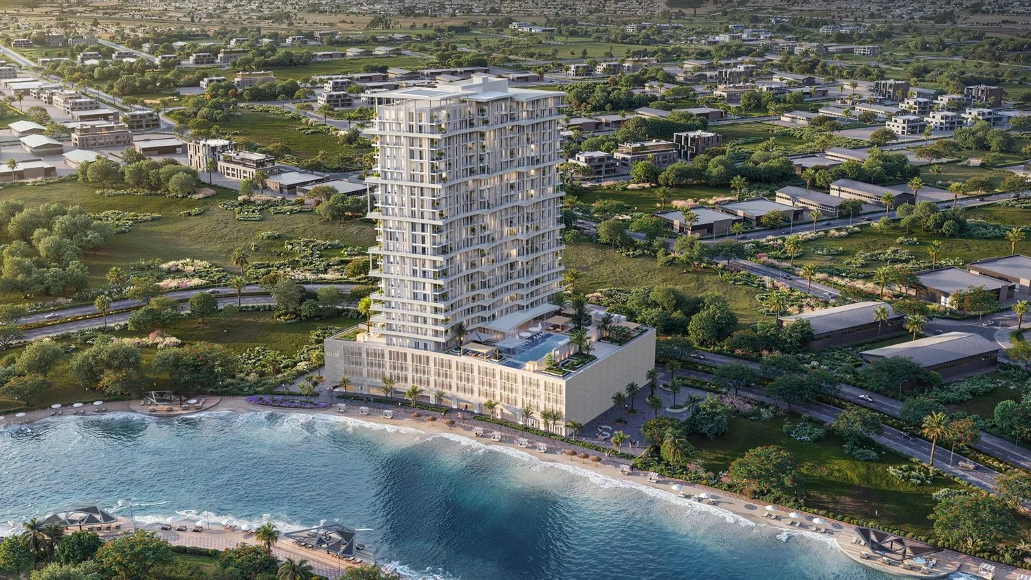 New project by Qube by Qube Development, Ras Al Khor. Render supplied by developer.