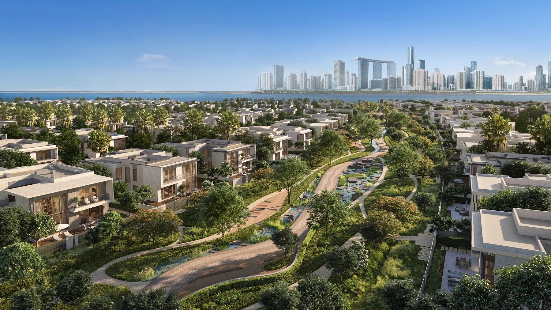 Talay & Talay Beach at Marsa Al Saadiyat by Aldar, Saadiyat Island. Render supplied by developer.