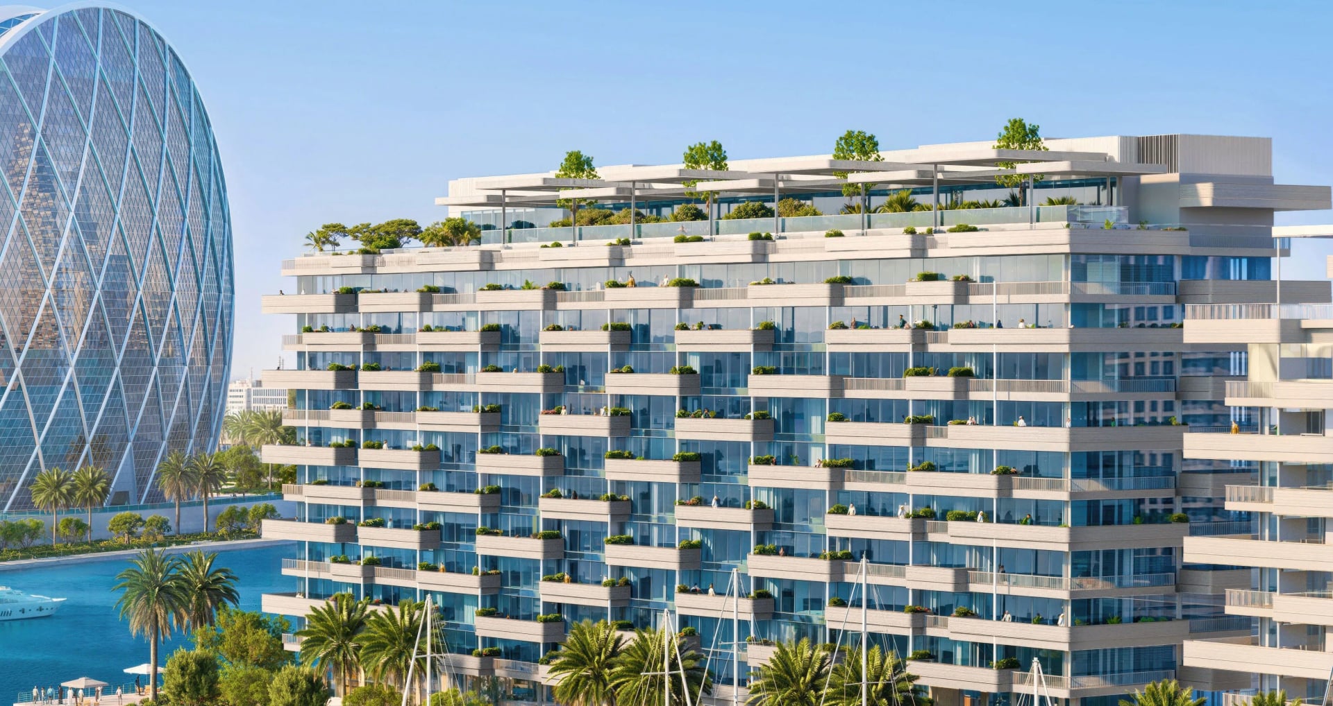 Juman 2 by ICT Real Estate Development, Abu Dhabi Industrial City. Render supplied by developer.