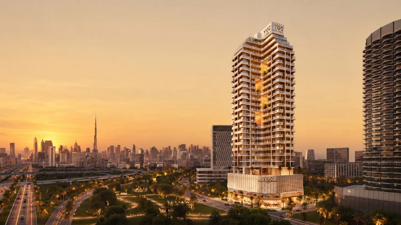 Yigo Luxe, Dubai Silicon Oasis. Render supplied by developer.