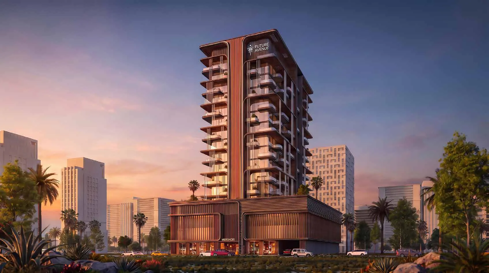 Future Avenue by True Future Real Estate Development, Bukadra. Render supplied by developer.
