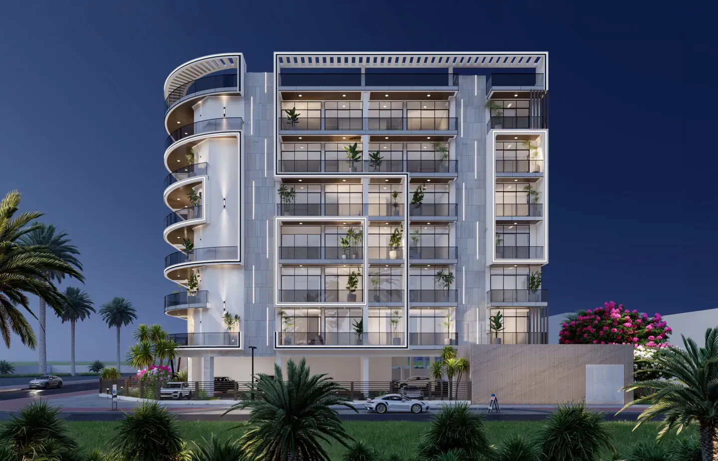 Arche Residences by Evera Development, Dubai South. Render supplied by developer.