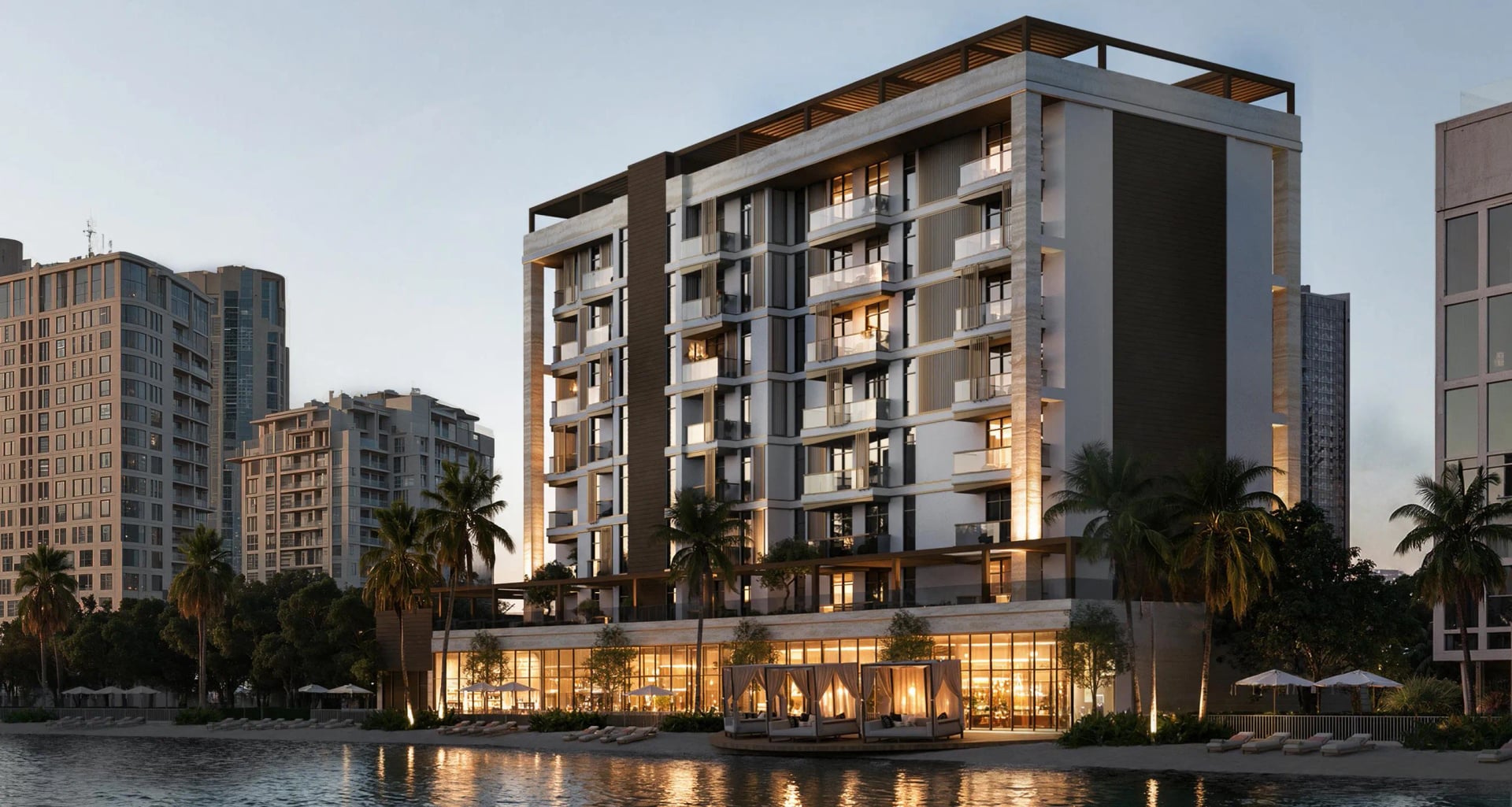 Epoque by Reportage, Ras Al Khor. Render supplied by developer.
