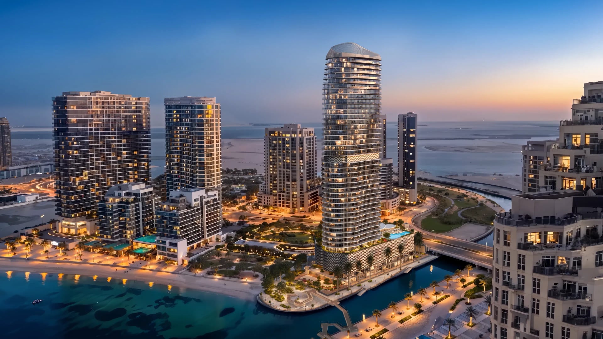 Waterfront by Missoni, Al Reem Island. Render supplied by developer.