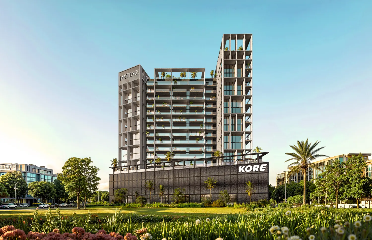 Kore by Imtiaz in Dubailand Residence Complex, render supplied by developer