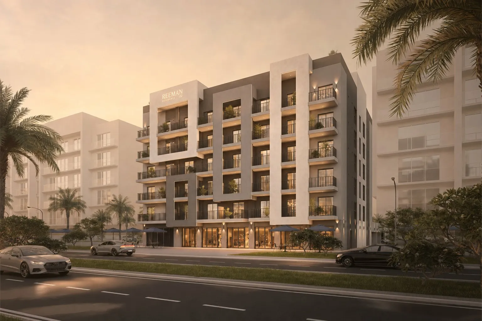 Reeman Residence 02 by Towaiji Development, Al Shamkhah. Render supplied by developer.