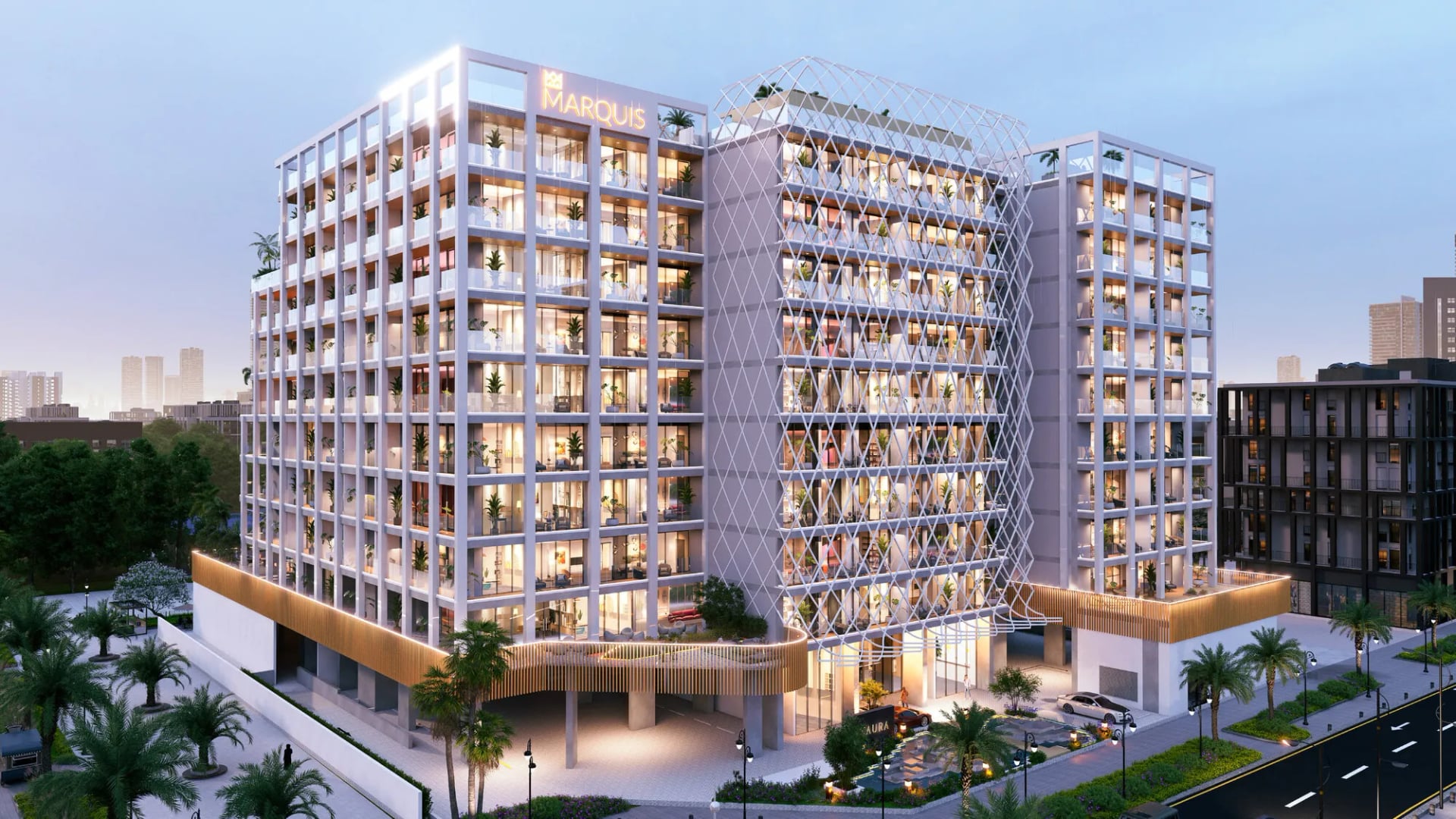 Marquis Aura, Dubai South. Render supplied by developer.