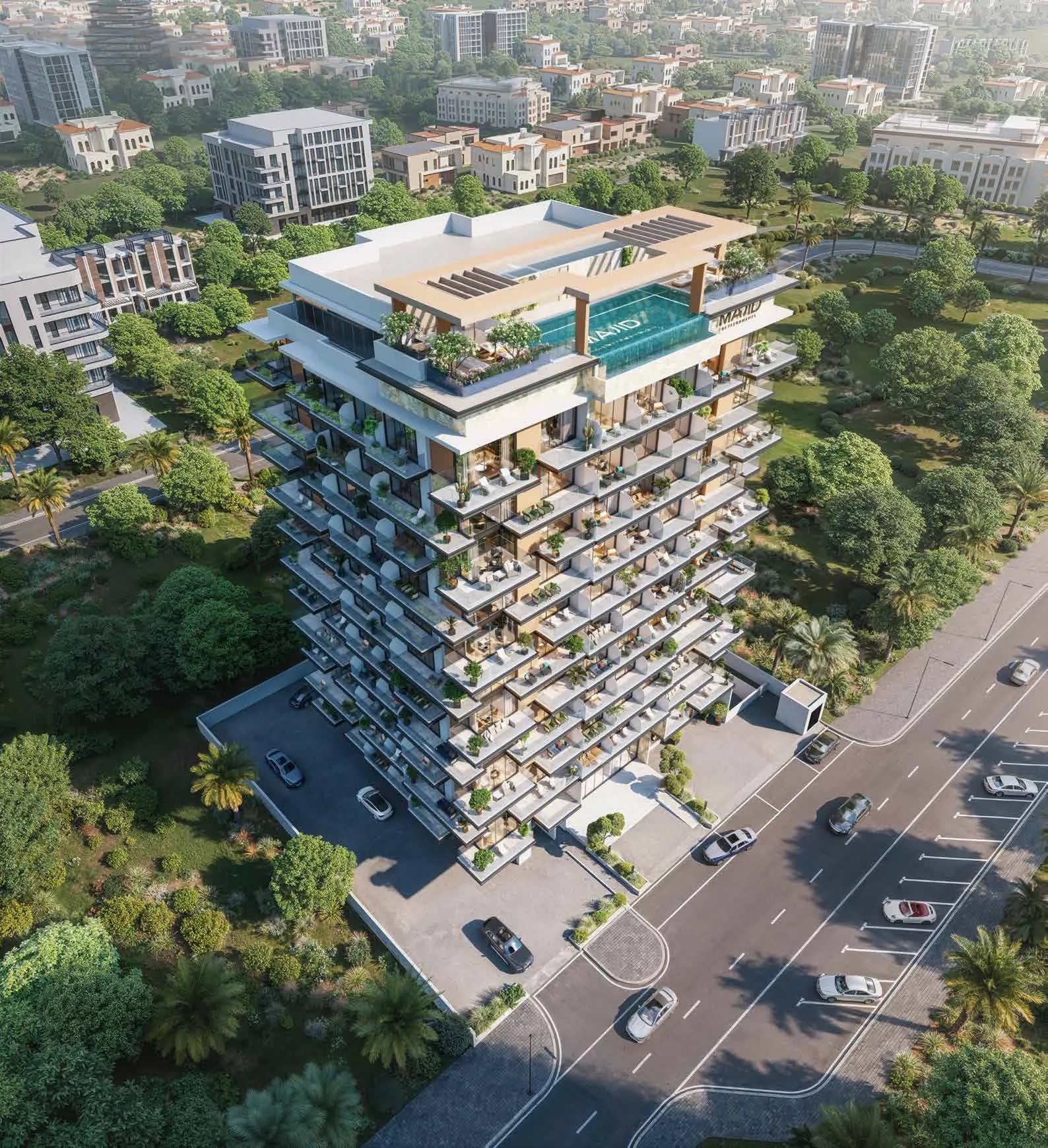 Arlington Park 2 by Majid Developments, image 2 of 9. Render supplied by developer.