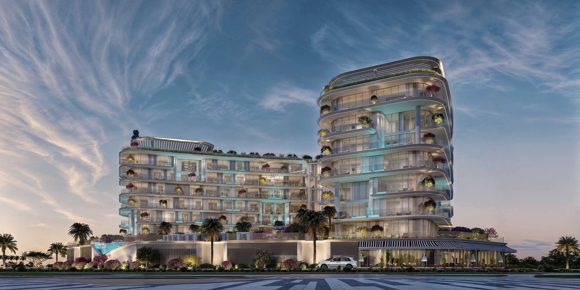 Villa Del Garda by Mr. Eight Development, image 1 of 18. Render supplied by developer.