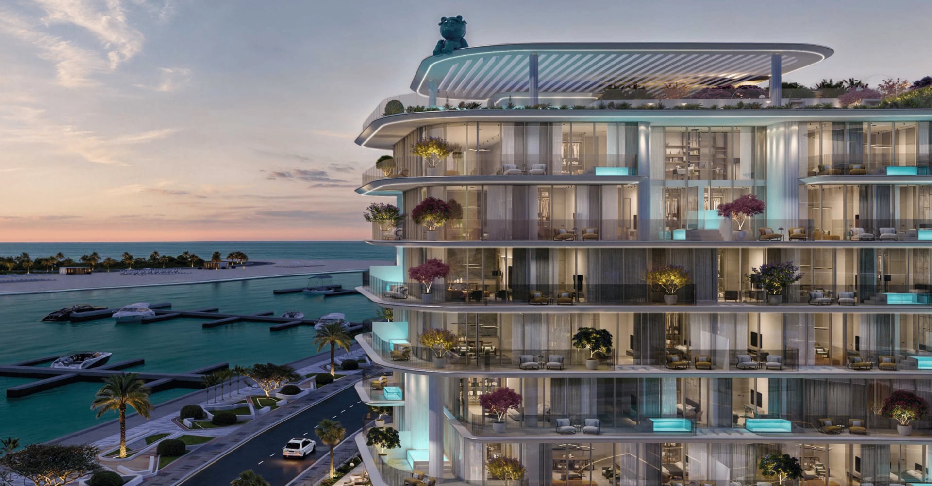 Villa Del Garda by Mr. Eight Development, image 2 of 18. Render supplied by developer.