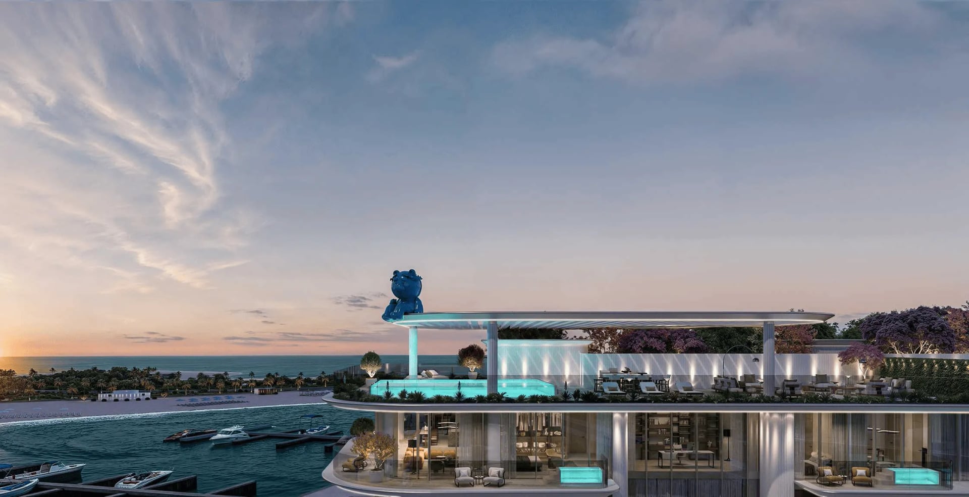 Villa Del Garda by Mr. Eight Development, image 3 of 18. Render supplied by developer.