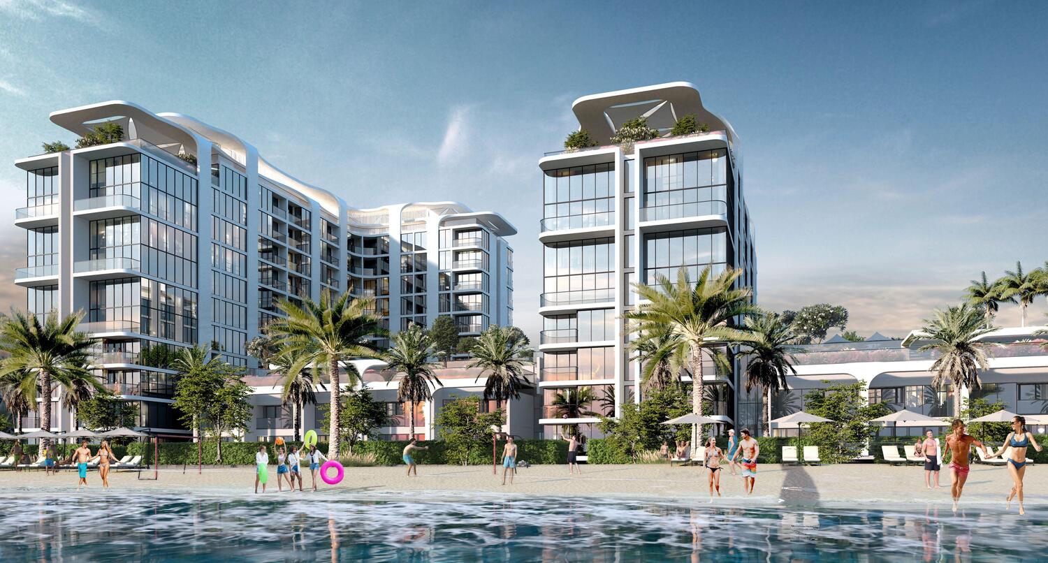 Starline Beach Residences by Sobha, image 3 of 5. Render supplied by developer.