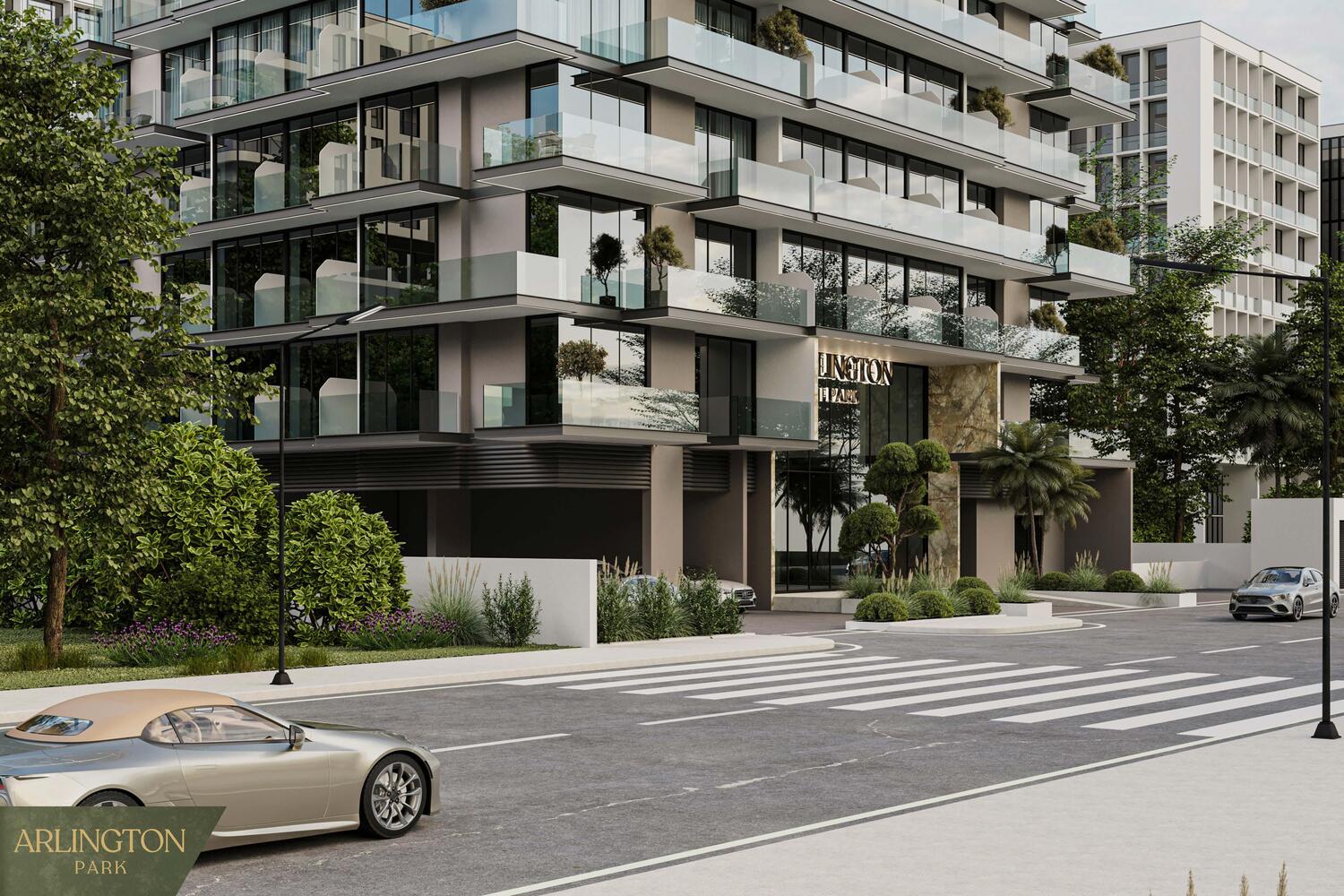 Arlington Park by Majid Developments, image 2 of 17. Render supplied by developer.