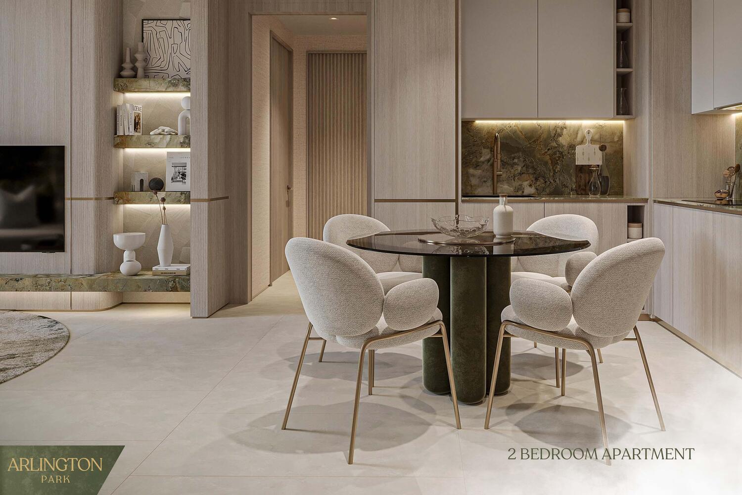 Arlington Park by Majid Developments, image 7 of 17. Render supplied by developer.