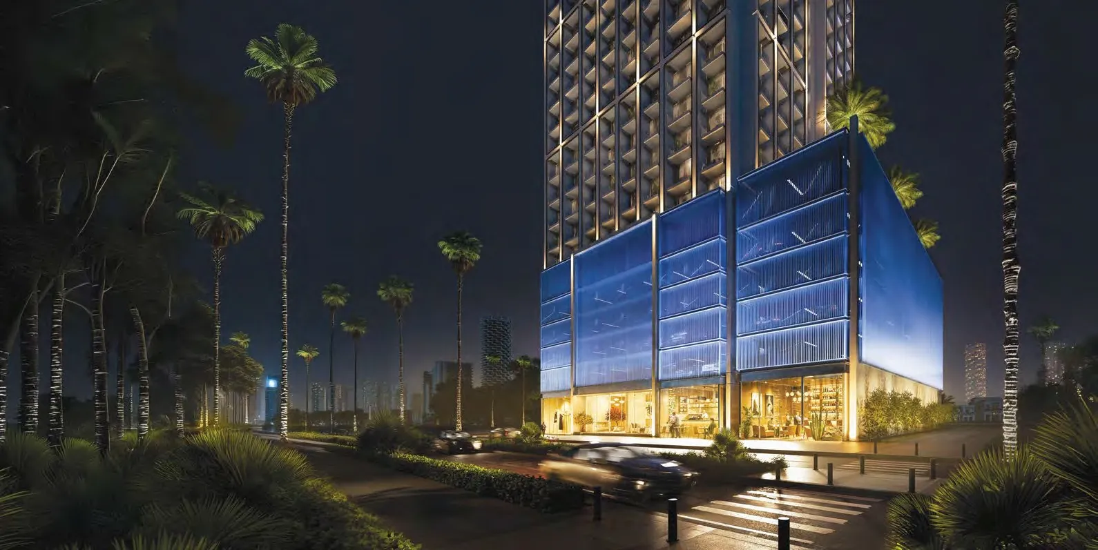 Binghatti Etherea, image 2 of 9. Render supplied by developer.