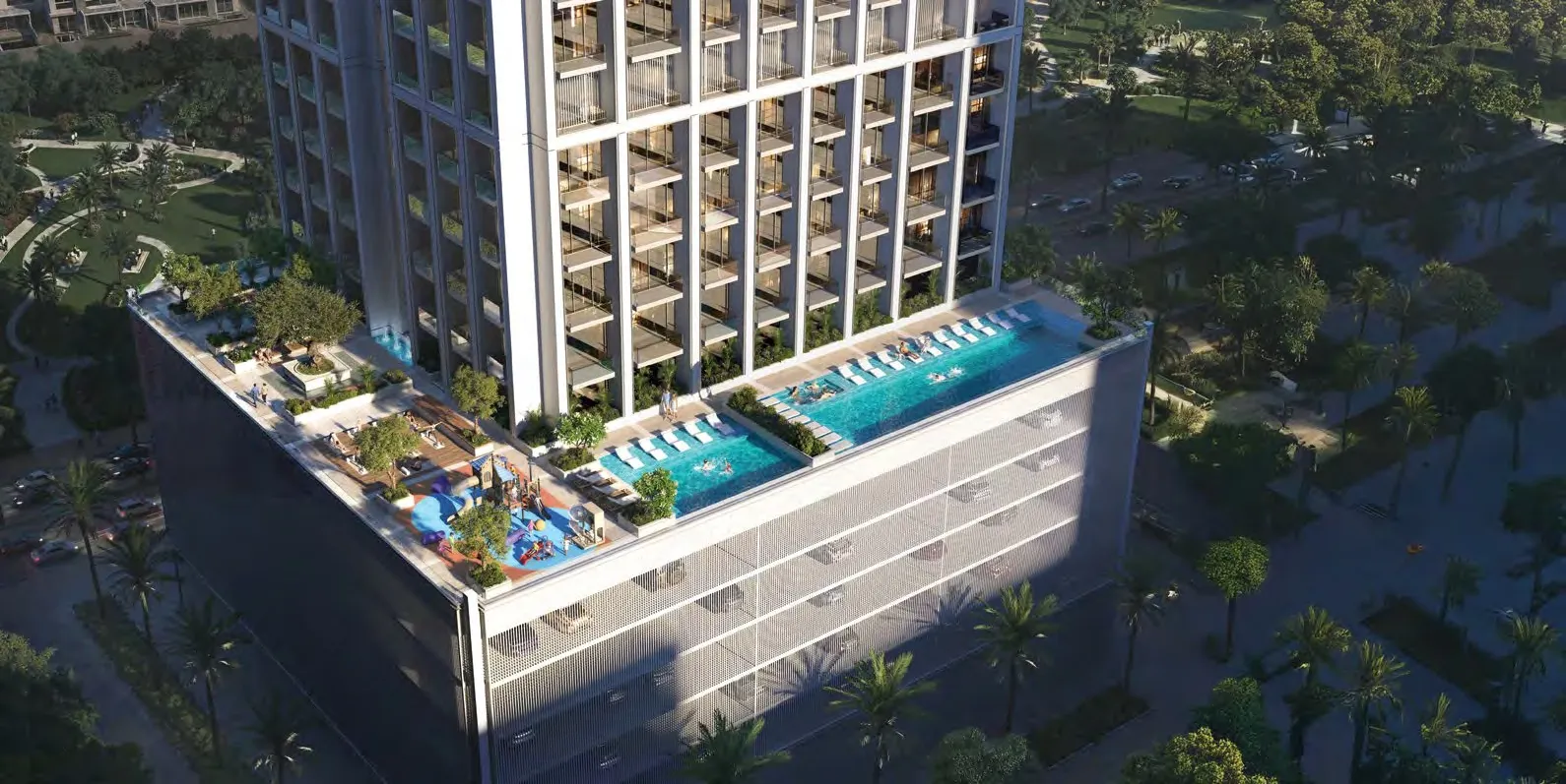 Binghatti Etherea, image 3 of 9. Render supplied by developer.