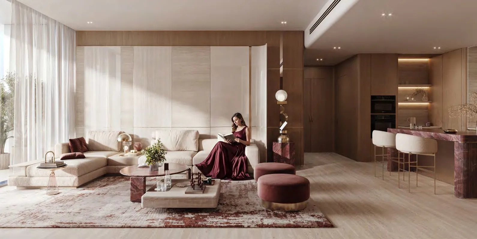 Binghatti Etherea, image 6 of 9. Render supplied by developer.
