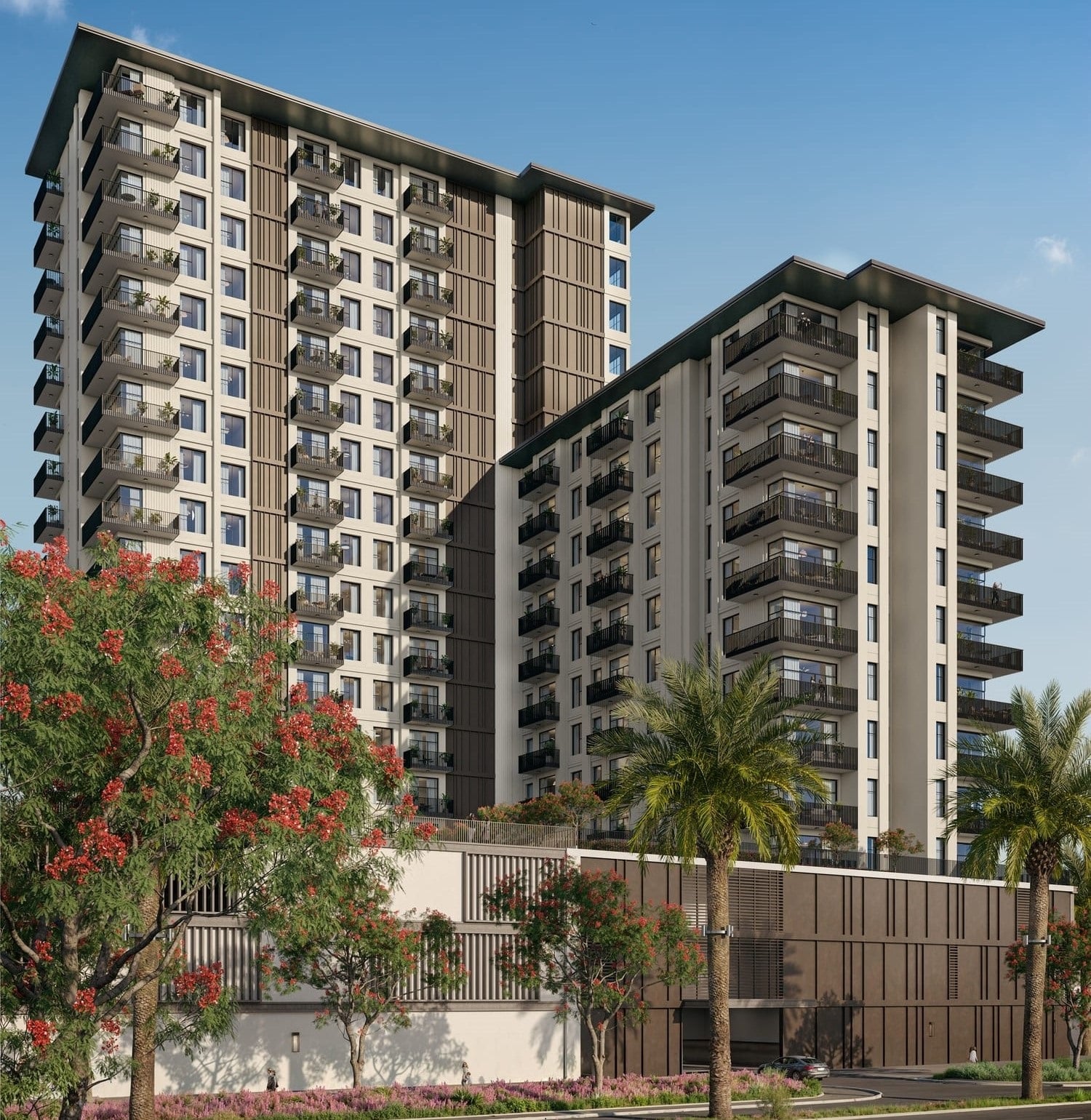 Fia by Nshama, Town Square. Render supplied by developer.