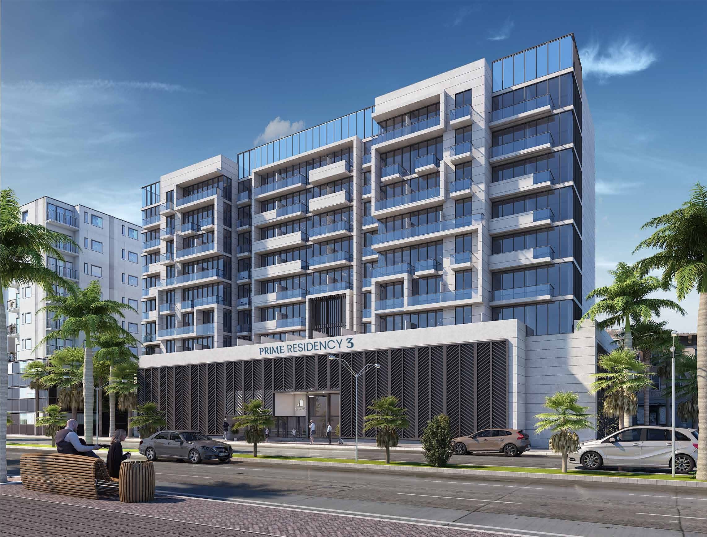 Prime Residency 3 by Prescott, Al Furjan. Render supplied by developer.