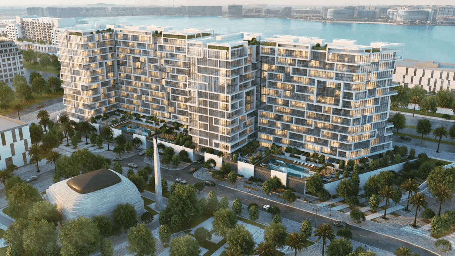 Diva at the Bay by Reportage, Yas Island. Render supplied by developer.