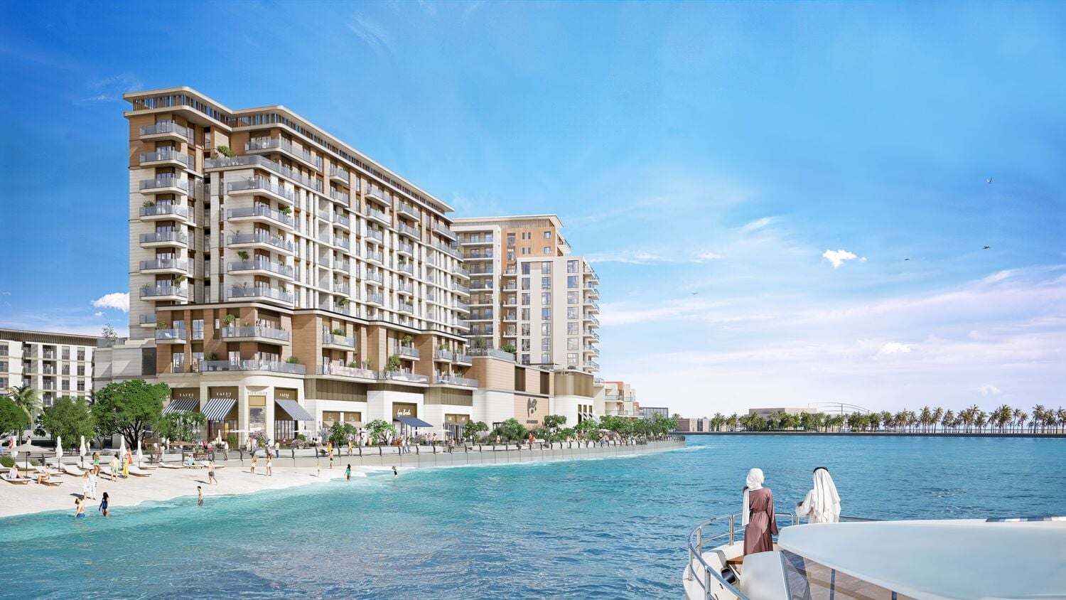 GEM Residences by Eagle Hills, image 2 of 8. Render supplied by developer.