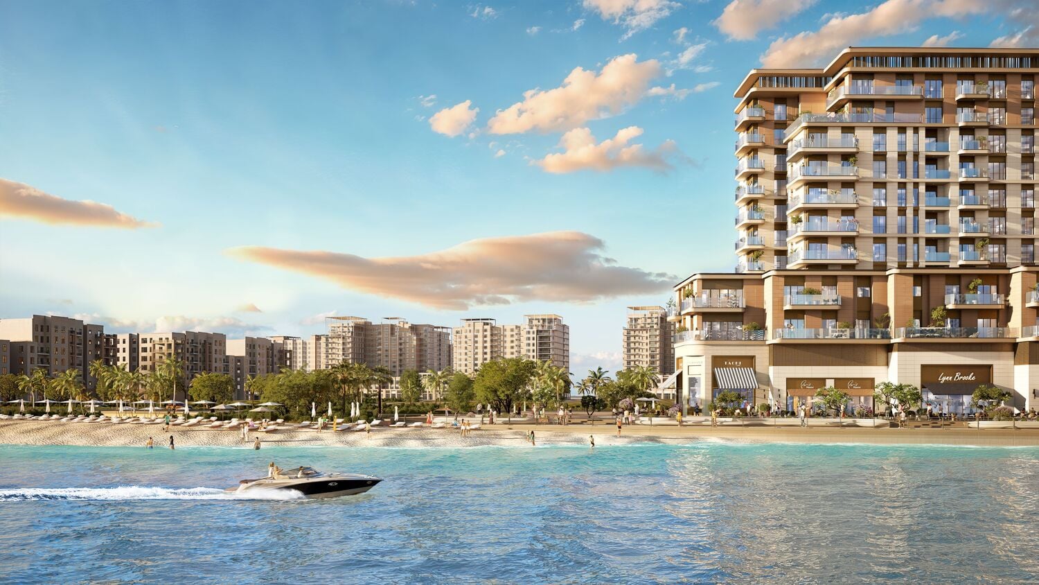 GEM Residences by Eagle Hills, image 3 of 8. Render supplied by developer.