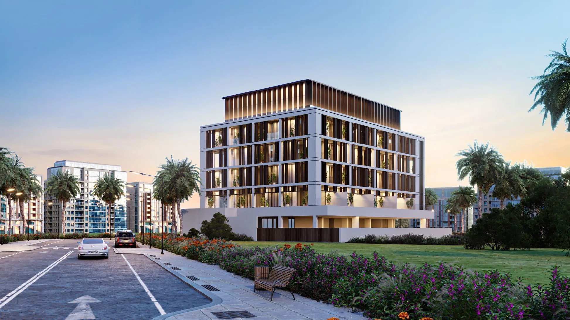 Rabdan Square, image 1 of 25. Render supplied by developer.