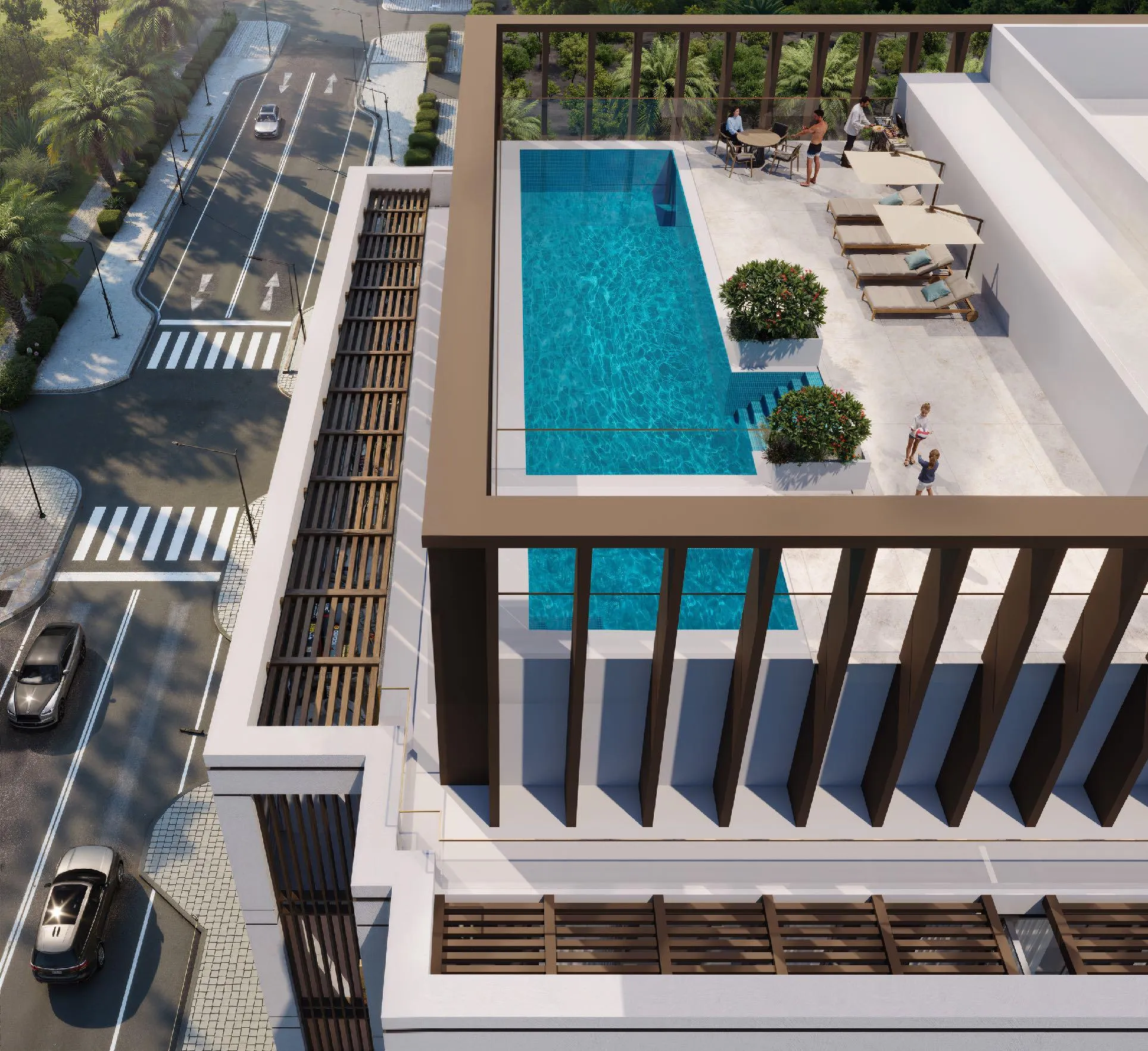 Rabdan Square, image 3 of 25. Render supplied by developer.