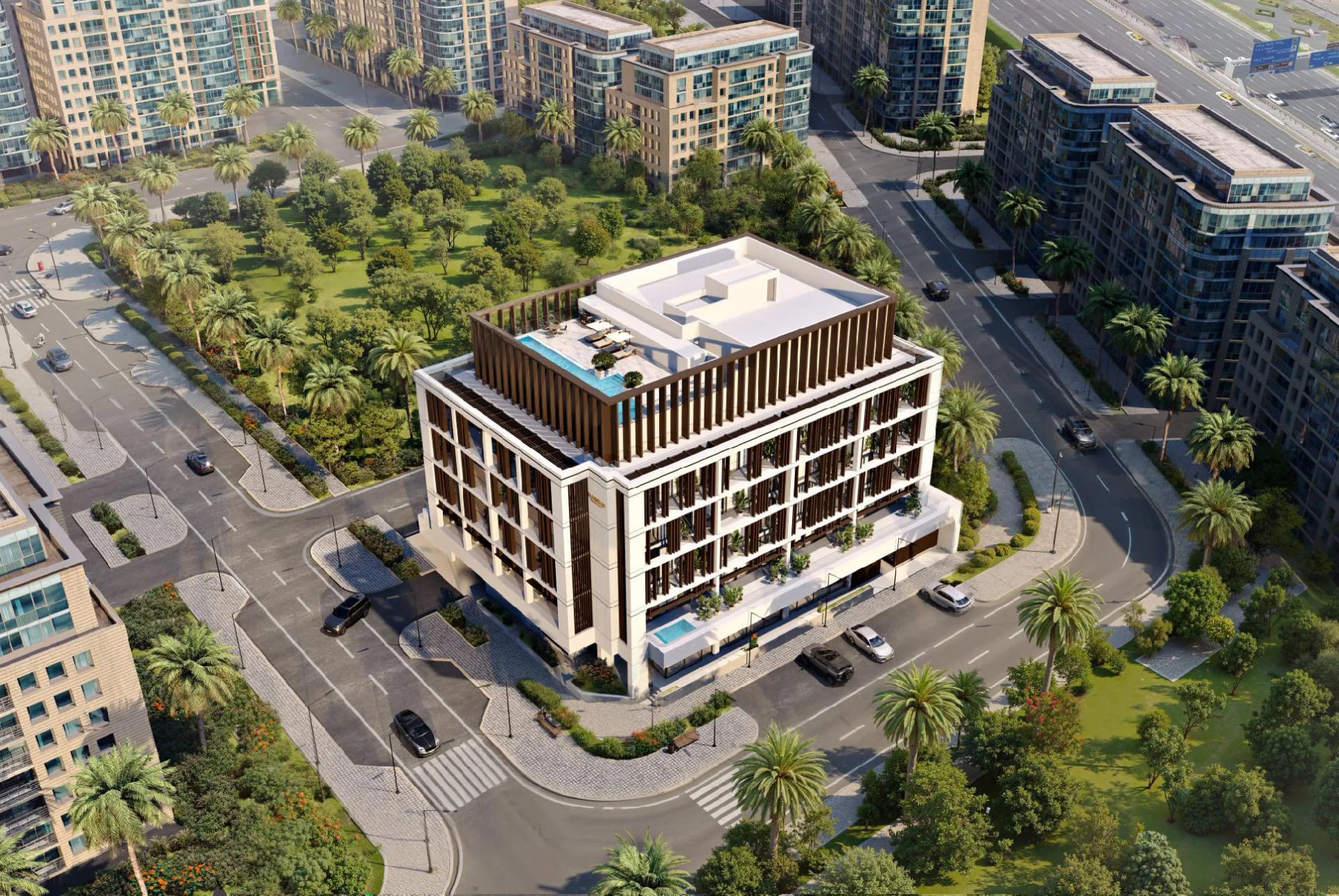 Rabdan Square, image 5 of 25. Render supplied by developer.