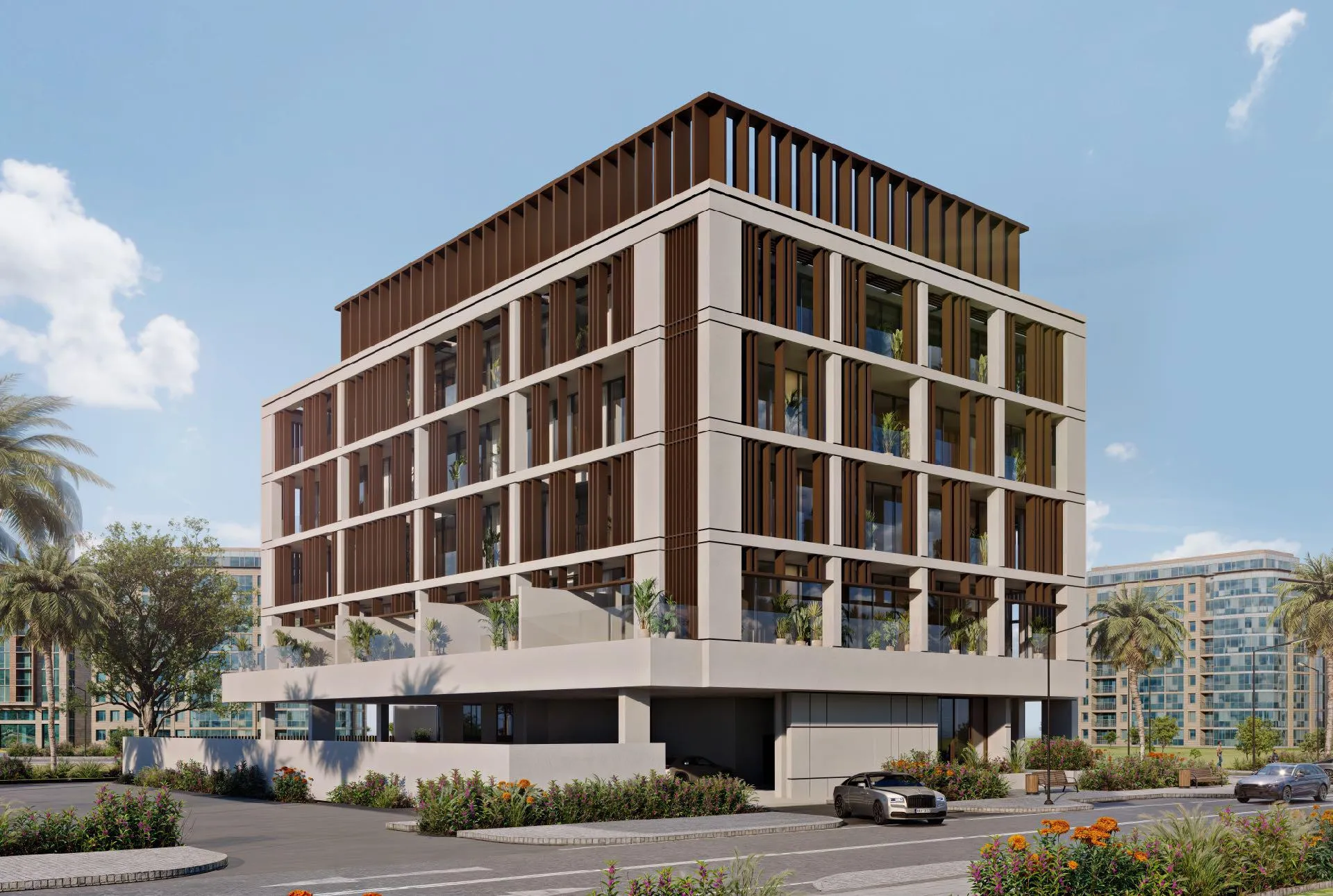 Rabdan Square, image 7 of 25. Render supplied by developer.