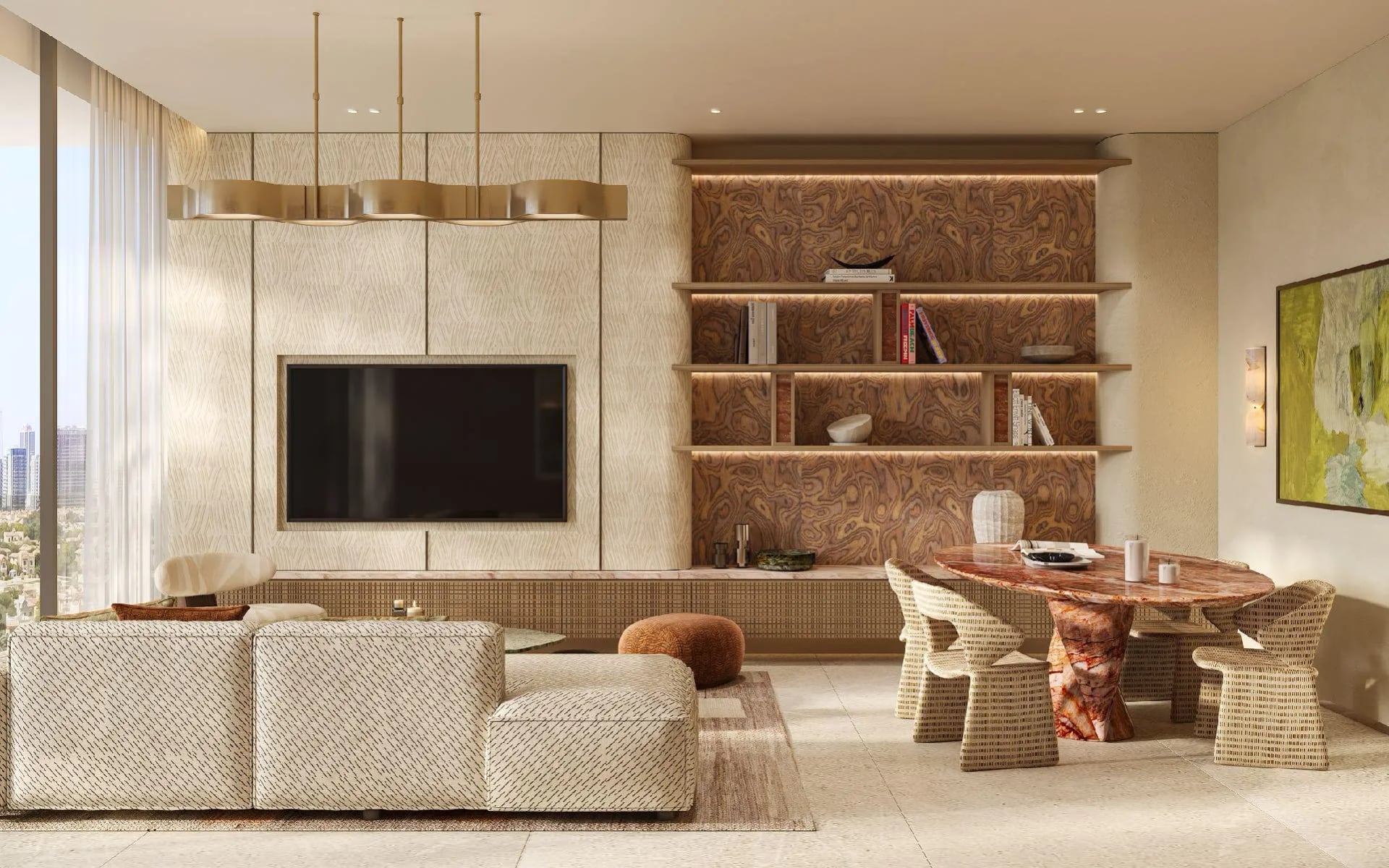 Rabdan Square, image 15 of 25. Render supplied by developer.