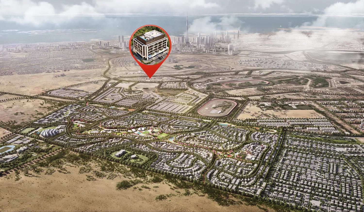 Rabdan Square, image 17 of 25. Render supplied by developer.