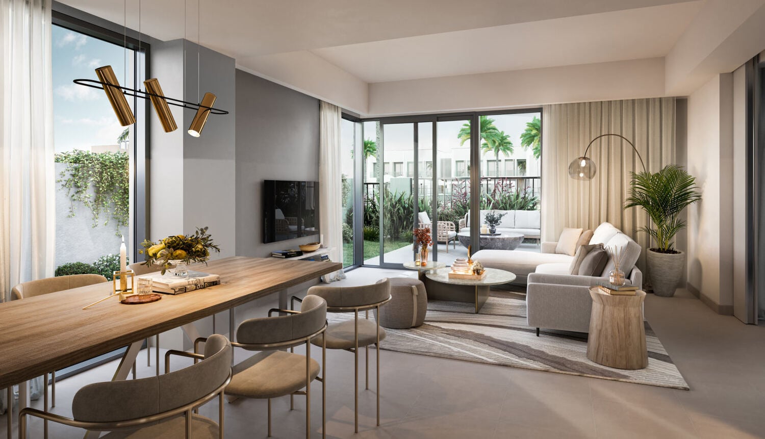 Maha Townhouses by Nshama, image 5 of 6. Render supplied by developer.