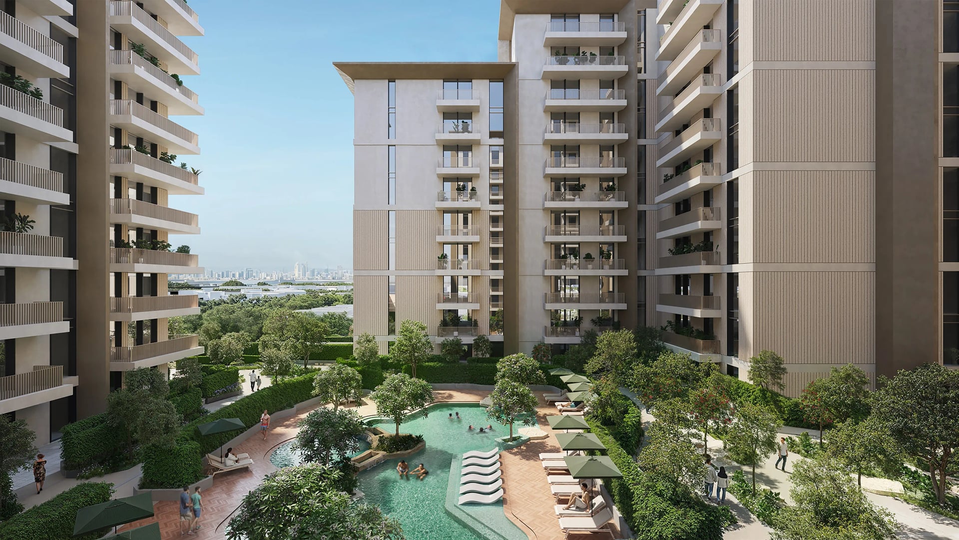 Expo Valley Views - Ghadeer, image 4 of 12. Render supplied by developer.