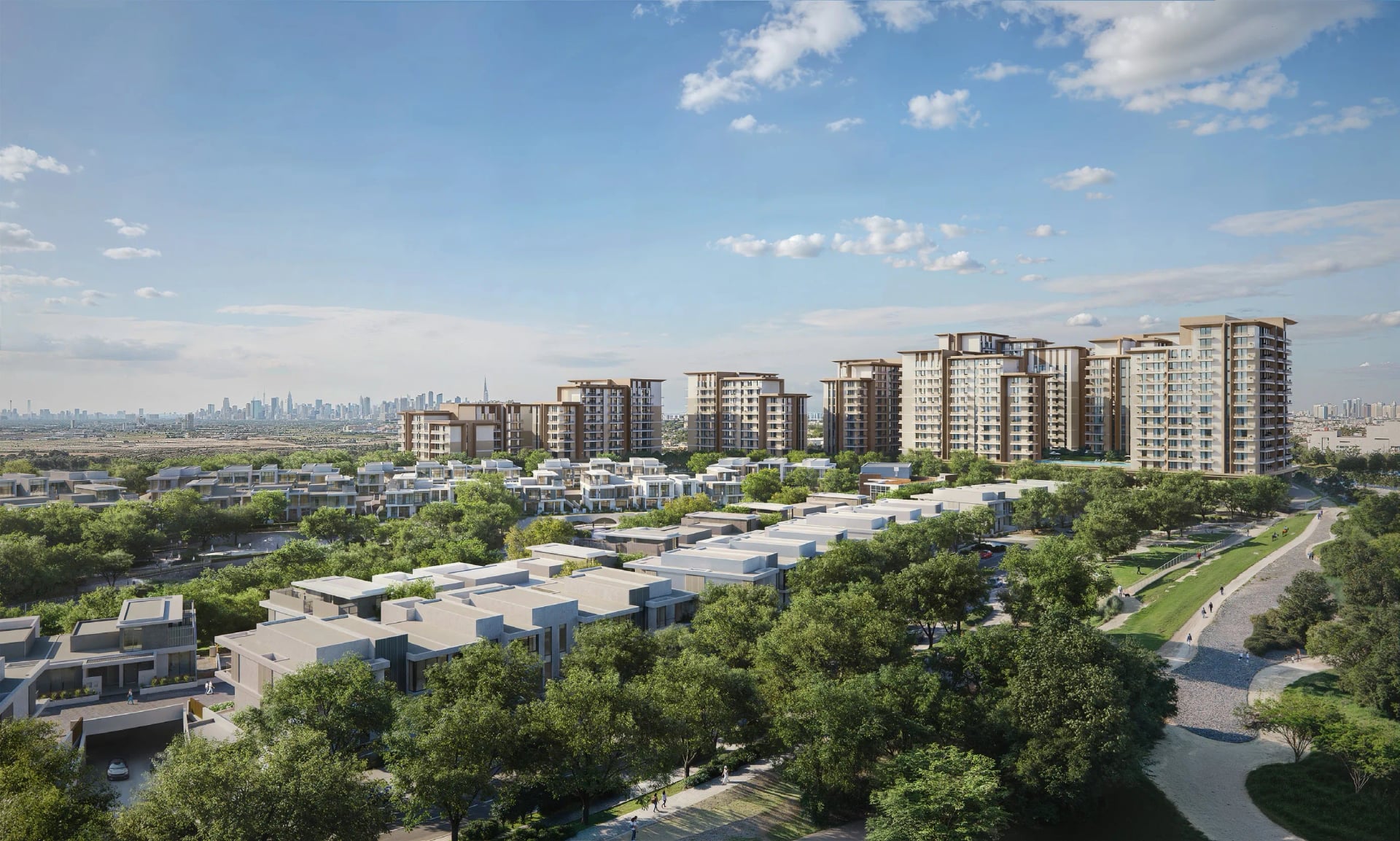 Expo Valley Views - Ghadeer, image 5 of 12. Render supplied by developer.
