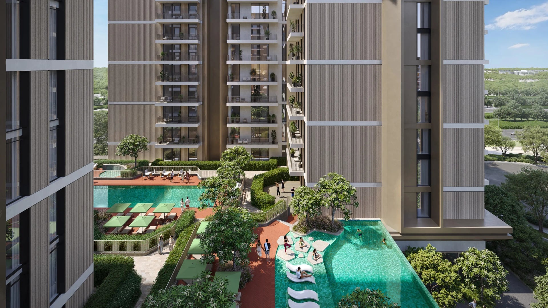 Expo Valley Views - Ghadeer, image 7 of 12. Render supplied by developer.