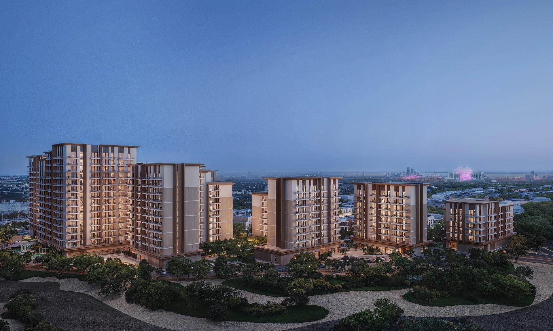 Expo Valley Views - Ghadeer by Expo City, Dubai Expo City. Render supplied by developer.