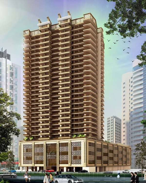 Elite DownTown Residence, image 2 of 9. Render supplied by developer.