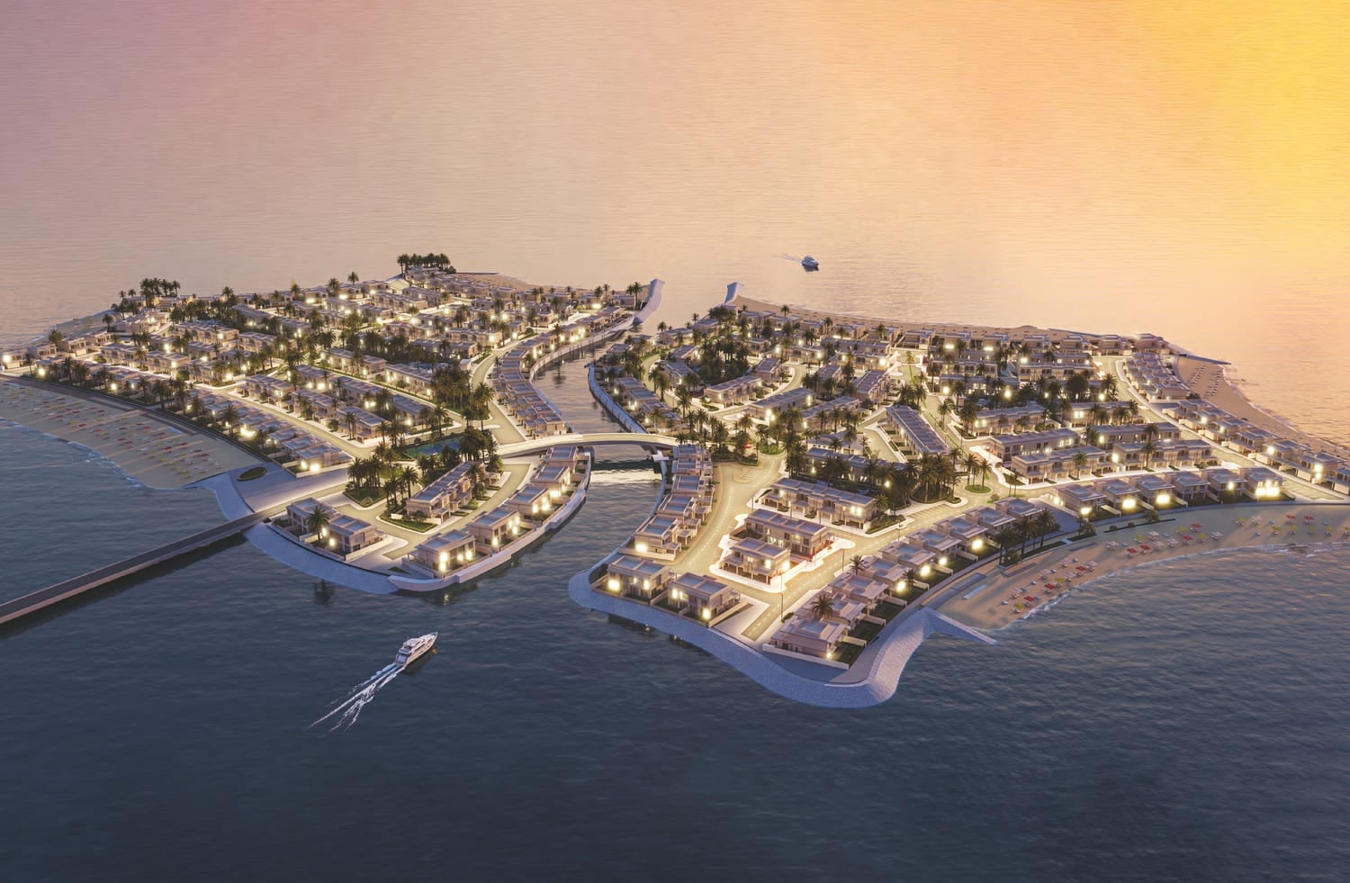 Falcon Island by Al Hamra Real Estate Developer, image 2 of 7. Render supplied by developer.