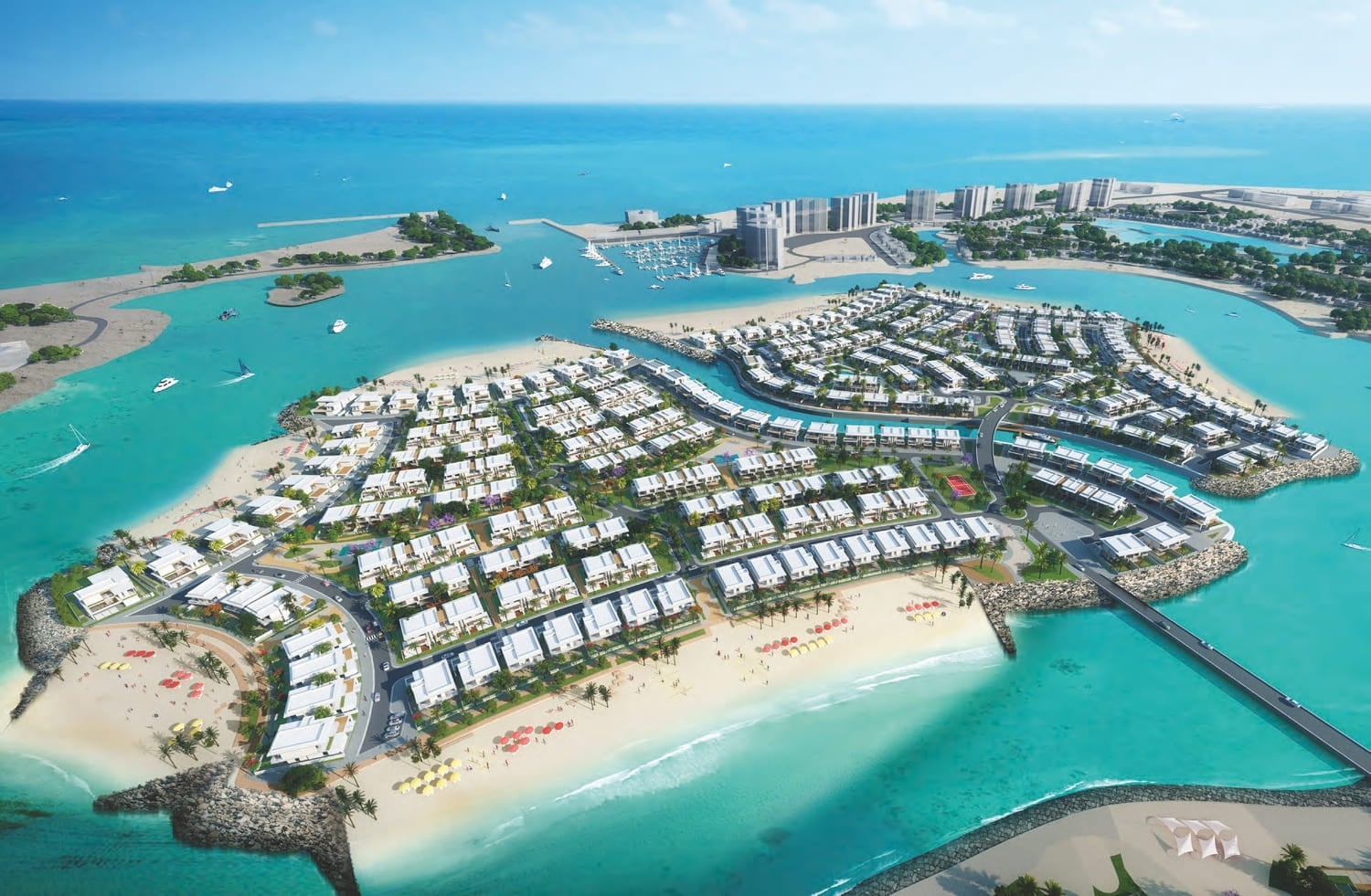 Falcon Island by Al Hamra Real Estate Developer, image 3 of 7. Render supplied by developer.