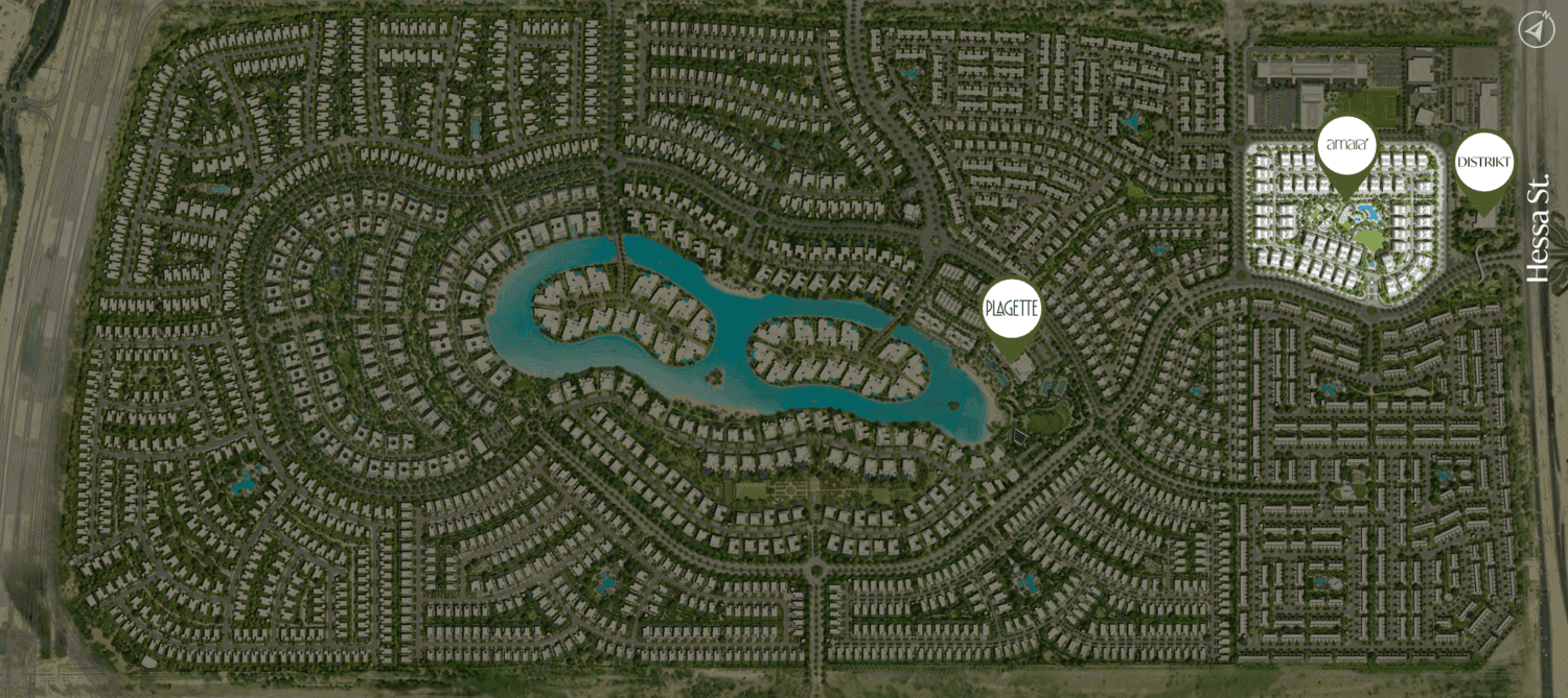 Amara by Majid Al Futtaim, image 12 of 12. Render supplied by developer.